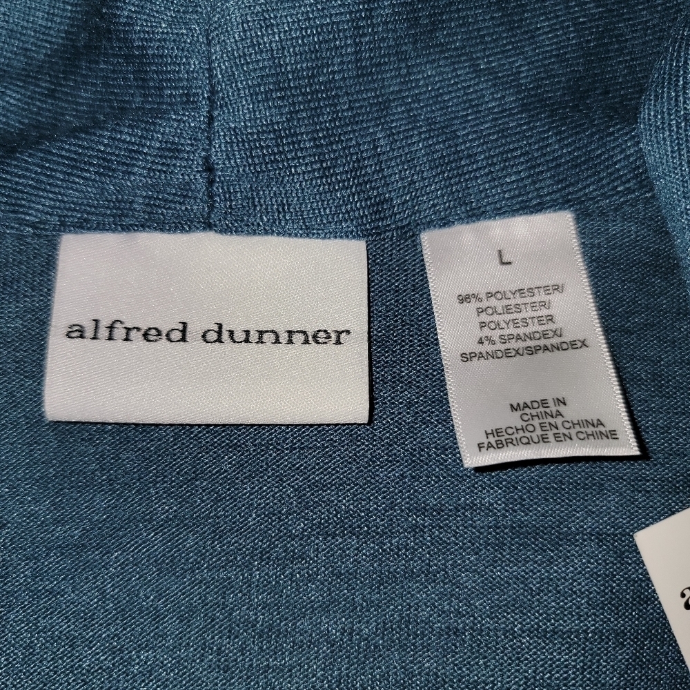NWT Alfred Dunner Blue Blouse - Picture 8 of 8